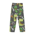 thumbnail image 5 of Disketp Cartoon Dinosaurs Men'S Pajama Pants - Ultra Soft Fleece Sleep And Lounge Pants (Size: S-Xxl), 5 of 9