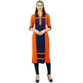 thumbnail image 5 of Phagun Women Rayon Straight Pannel Kurta Casual Summer Tunic Blouse, 5 of 8