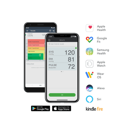 Qardio - Arm Wireless Smart Blood Pressure Monitor - White