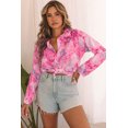 thumbnail image 1 of Chemise à Manches Longues Rose Baroque à Imprimé Floral, 1 of 5