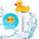 thumbnail image 1 of Termómetro flotante para piscina, termómetro de temperatura del agua con cordón y desayuno para todas las piscinas exteriores e interiores, spas, acuarios, estanques de peces con jacuzzi (, 1 of 5