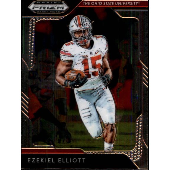 Collectible 2019 Panini Prizm Draft Picks #39 Ezekiel Elliott Ohio State Buckeyes Football Trading Card