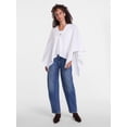 thumbnail image 3 of Scenario Women's Button Front Ruana, Mid-weight, Sizes S-XL, 3 of 6