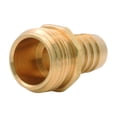 thumbnail image 4 of Hose Adapter 5/8" Hose Barb x 3/4" MHT Brass Adapter with Clamp, 4 of 4