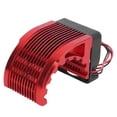 thumbnail image 3 of Accesorio de actualización de coche RC con disipador de calor para motor de 42 mm de coche RC 4274 7282 1515 (rojo), 3 of 8