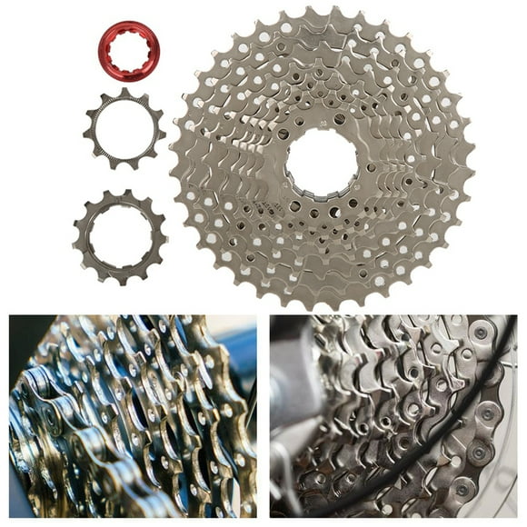 Bike Cassette Sprocket Sturdy And Durable Bicycle Cassette Sprocket, Corrosion Resistance Steel Gears For Bicycle Bike
