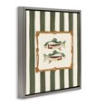 thumbnail image 3 of Stupell Industries Maritime Fish with Rope Border Gray Framed Floater Canvas Wall Art design by Veronica Lara, 18 x 18, 3 of 9