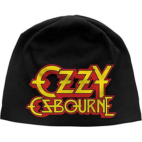Ozzy Osbourne Bonnet Logo Homme Noir