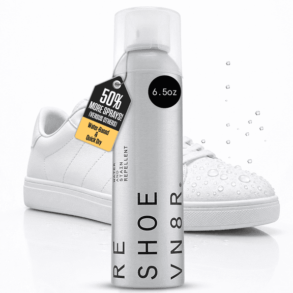 RESHOEVN8R Rain & Stain Shoe Protector Spray - Waterproof, 6.5oz