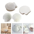 thumbnail image 2 of Shell Shape Notebook for Daily Travel Use Refillable Binder Notepad Stationery, 2 of 13