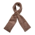thumbnail image 2 of Bufanda de bolsillo resistente al viento para cuello, ideal para objetos de , tarjetas, artículos pequeños, pasaportes. marrón, 2 of 8