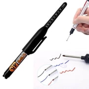 Long Head Deep Hole Marker Pens 20mm Deep Reach Markers Markers Carpenter Ink Marker Pens Construction Markers Marking Tool Metal Marking Pen Long Nose Marker 5ml