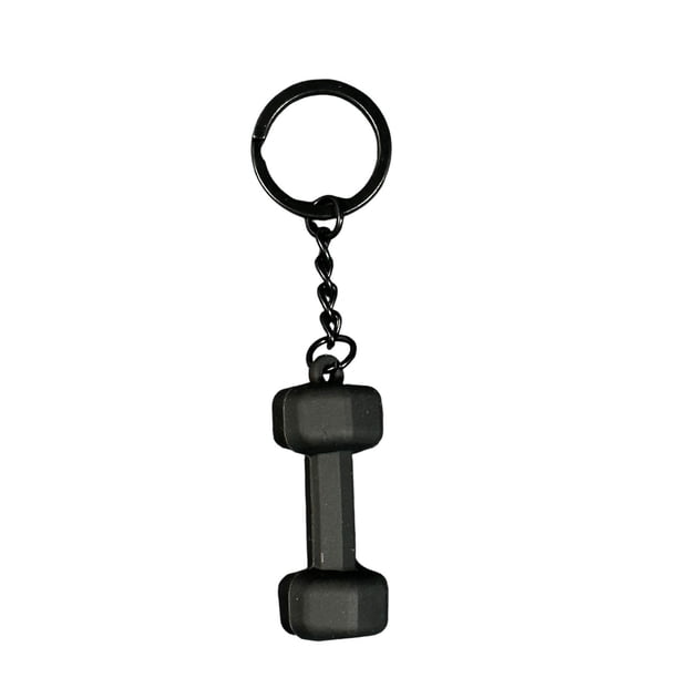 Decoración del hogar, decoración de habitaciones, decoración de pared, llavero mini con mancuernas, llavero de fitness, llavero para entusiastas del gimnasio, levantamiento de pesas, bolsa de regalo d