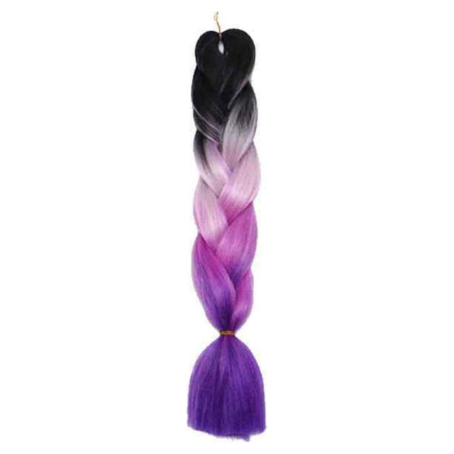 Gradient Color Women Braid Hair Large Braiding Hair hair extensions Wigs High Temperature Fiber Synthetic Hair Extensions