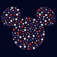 thumbnail image 2 of Men's Mickey & Friends Starry Silhouette Graphic Tee Navy Blue Large, 2 of 5