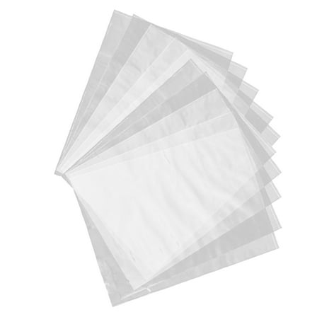 unbranded  200 Pcs Machine Shrink Film Heat Shrinkable Bags for Packaging PVC Sealing