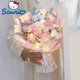 thumbnail image 2 of Muñecos de peluche de gato Hello Kitty Kawaii, ramo de flores de jabón rosa, regalos de Navidad, día de San Valentín, cumpleaños y graduación, 2 of 5