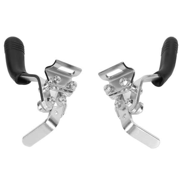 Freno de silla de ruedas de aleación de aluminio, 1 par de frenos de silla de ruedas Frenos de silla de ruedas estables Frenos de silla de ruedas desmontables Meticulosamente diseñados