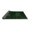thumbnail image 2 of Ahgly Company Indoor Rectangle Abstract Emerald Green Contemporary Area Rugs, 4' x 6', 2 of 4