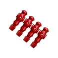 thumbnail image 3 of QualitChoice 4 Pieces Table Soccer Player Man Soccer Games Player Foosball Players Red Red, 3 of 6