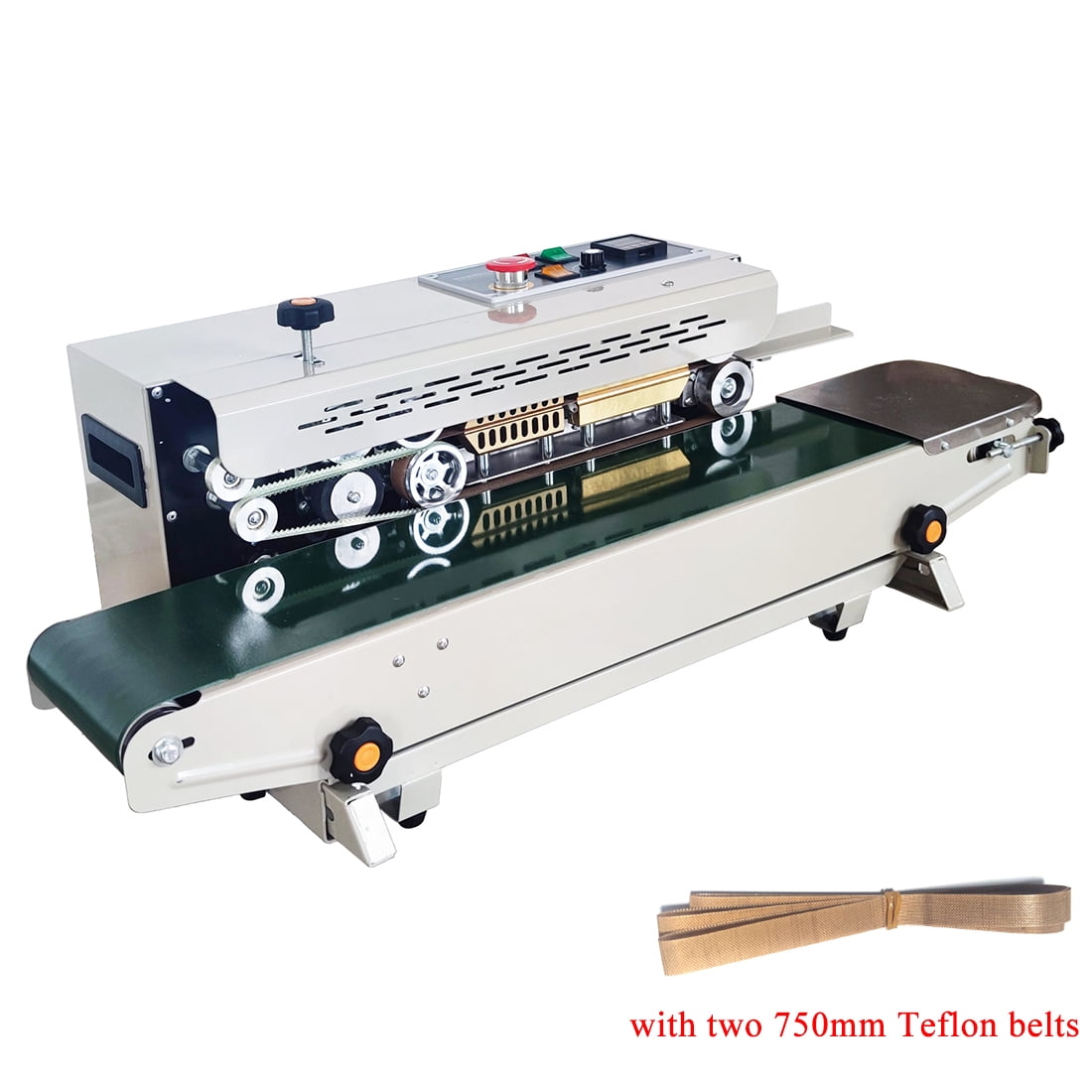 INTBUYING Auto Sealer Horizontal PVC Bag Continuous Sealing Machine