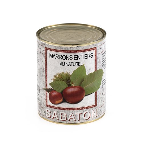 French Whole Chestnuts in Water 1.9 lbs