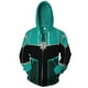 thumbnail image 3 of Disfraz de capitán Marvel Carol Danvers para hombre y mujer, Sudadera con capucha de Anime, chaqueta de Halloween, Top, 3 of 5