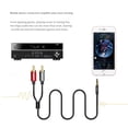thumbnail image 4 of 2X RCA Cable 2RCA to 3.5 Audio Cable 3.5mm Jack Rca Aux Cable(2M), 4 of 7