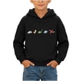 thumbnail image 4 of Nugftut Boys Sweatshirts Graphic Print Pullover Hoodies for Kids Casual Hooded Sweatshirts Size 7-8, 4 of 8