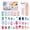 Heart-Shaped Cats, variant on Press on Nails for Girls, 144pcs Kids Press on Nails for Girls, Full Cover Fake Nails for Kids Girls 3-12 Years, Short Acrylic Nails Set