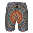 thumbnail image 3 of Goofa Mandala Printed Mens Swim Trunks Summer Quick Dry Short Beach Swimwear Bathing Suits-X-Large, 3 of 9