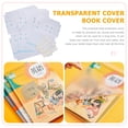 thumbnail image 2 of 30pcs Clear Book Cover Book Protective Cover Students Soft Cover Textbook Cover, 2 of 9