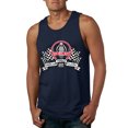thumbnail image 2 of Wild Bobby Ford Shelby Vintage Checkered Flag Men Tank Top, 2 of 6