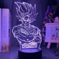 thumbnail image 4 of Goku Super Saiyan Led Night Light Anime Dragon Ball lámpara de mesa para niños, decoración de dormitorio, lámpara 3D, regalos de cumpleaños para niños, juguetes, 4 of 5