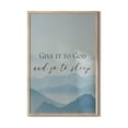 thumbnail image 4 of HAUS AND HUES Religious Wall Quotes - Christian Wall Art Posters, Give It to God and Go to Sleep Sign, Inspirational Quotes Wall Art for Office, Scripture Wall Art Print Individual (Unframed 24"x36"), 4 of 6