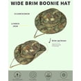 thumbnail image 4 of Sun Hats for Men Women Boonie Hat Foldable Fishing Hat UPF 50+ Bucket Hat for Fishing Hiking Garden Safari Beach, 4 of 4