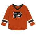 thumbnail image 2 of Preschool Outerstuff Orange/Black Philadelphia Flyers Denting the Net Long Sleeve T-Shirt and Pants Set, 2 of 5