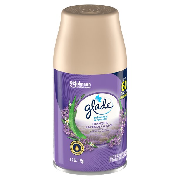 Glade Automatic Spray Refill, Air Freshener, Tranquil Lavender & Aloe