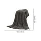 thumbnail image 3 of Manta para sofá de 70 x 100 cm, súper suave, cálida y lisa, de forro polar, para sofá, ropa de cama, manta de franela., 3 of 6