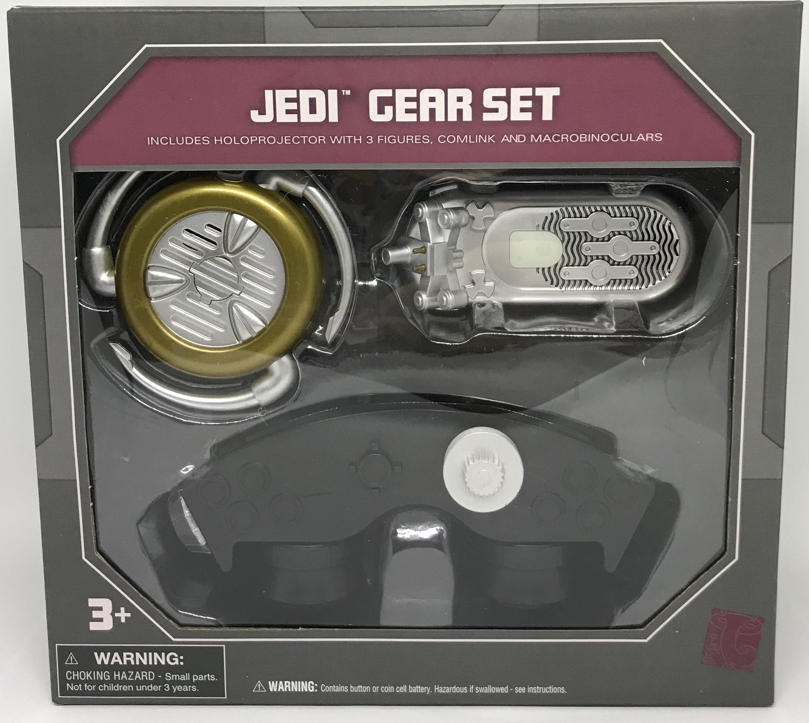Disney Parks Star Wars Jedi Gear Set Holoprojector Comlink