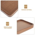 thumbnail image 4 of ONAPARTER Tray Wooden Food Trays for Eating on Bed Bandejas Para Comida Breakfast Serving （As Shown）, 4 of 6