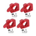 thumbnail image 1 of Ruiboury Vehicles Rubber Clamp Tools Holder Securing Mount Equipment 4pcs Bracket 4 pcs, 1 of 6