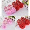 thumbnail image 2 of Newborn Baby Girl Soft Sole Bottom Non-Slip Princess Crib Shoes, 2 of 5