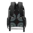 thumbnail image 2 of Honeii Mandala Print Clear Backpack Heavy Duty Transparent Bag 17" See Through BookBag for Women Men Adults Work Festival Sports Travel, 2 of 7