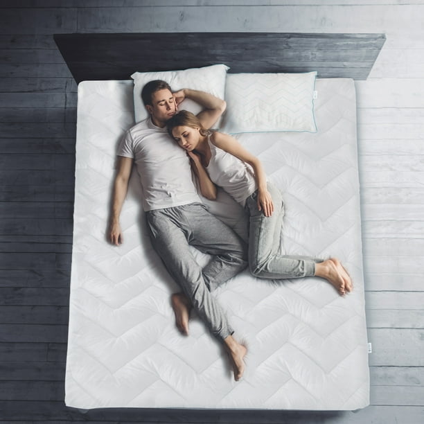 BUNDLE CUBRE COLCHON EXTRA CONFORT KING 2 ALMOHADA KING SUAVE Sognare Sognare Extra Confort Bodega Aurrera en linea