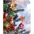 thumbnail image 4 of Coolnut Mailbox Covers Magnetic Oversize Christmas Snow Blurred Sparking Seasonal Mail Wraps for Home Outdoor Decor, 25.4"x20.78", 4 of 5