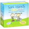 Sani Hands For Kids: Antimicrobial Instant Hand Sanitizing Wipes, 18 ea