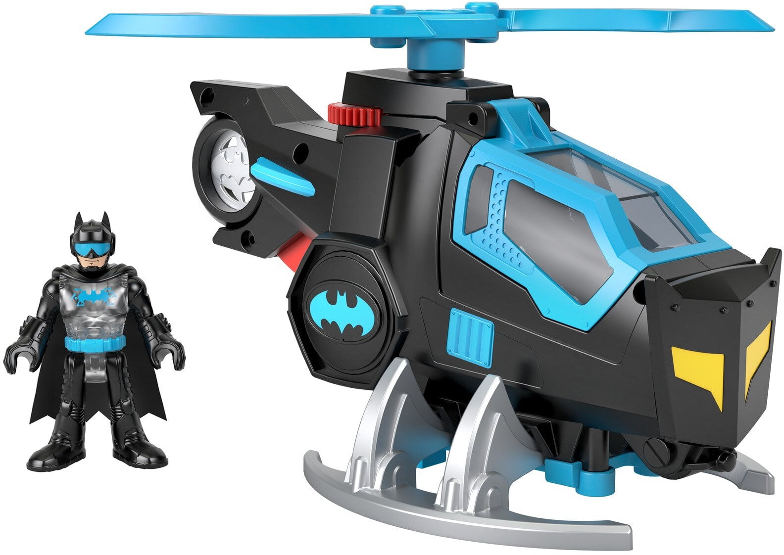 Fisher-Price Imaginext Gotham City Tower Blue bat cycle drone NEW Batman Streets 