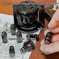 thumbnail image 4 of Juego de dados CZYY Metal Polyhedral Bullet 7 con contenedor para revólver, 4 of 9