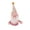 B, variant on Matoen Plush Snowman Christmas Ornaments Hanging Crafts Vintage Cute Christmas Decorations Christmas Small Hanging Pink Dolls for Xmas Home Decor